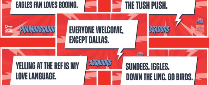 Phambassador Eagles Cheer Cards