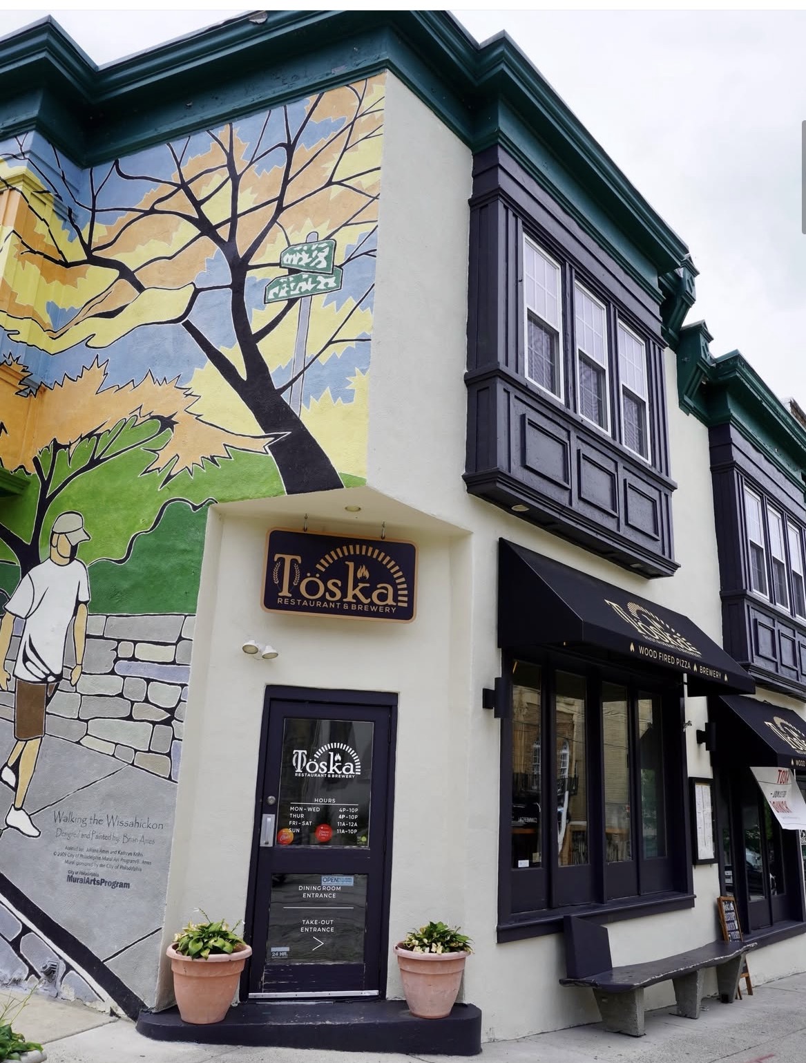 Exterior view of Toska Restaurant