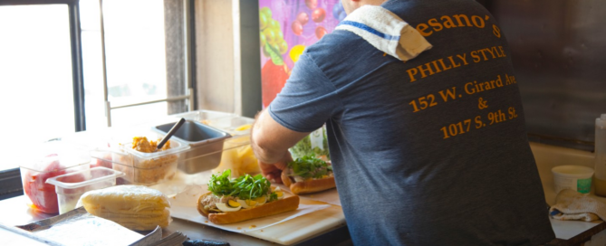Paesano's hoagie shop